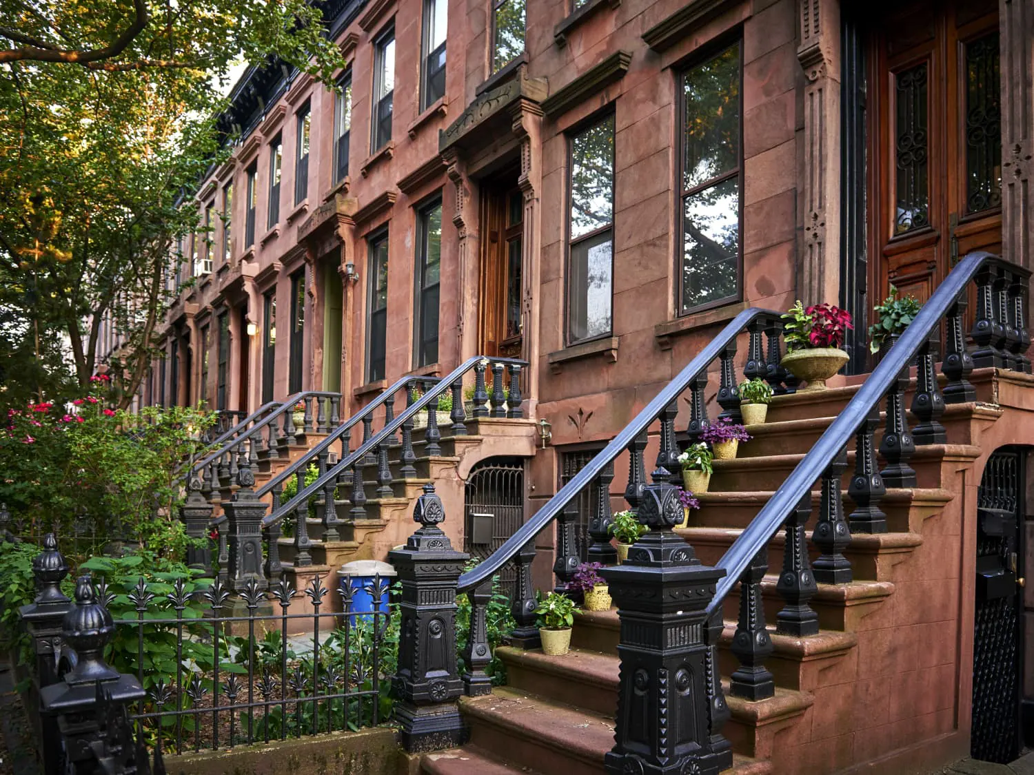 HVAC work in a New York City brownstone